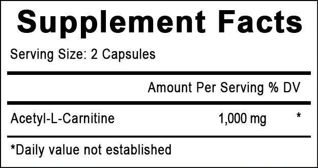 L-Carnitine 1000mg – Energy Support | 120 Vegan Capsules - Image 4