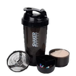 Triple layered Protein shaker bottle 600ml