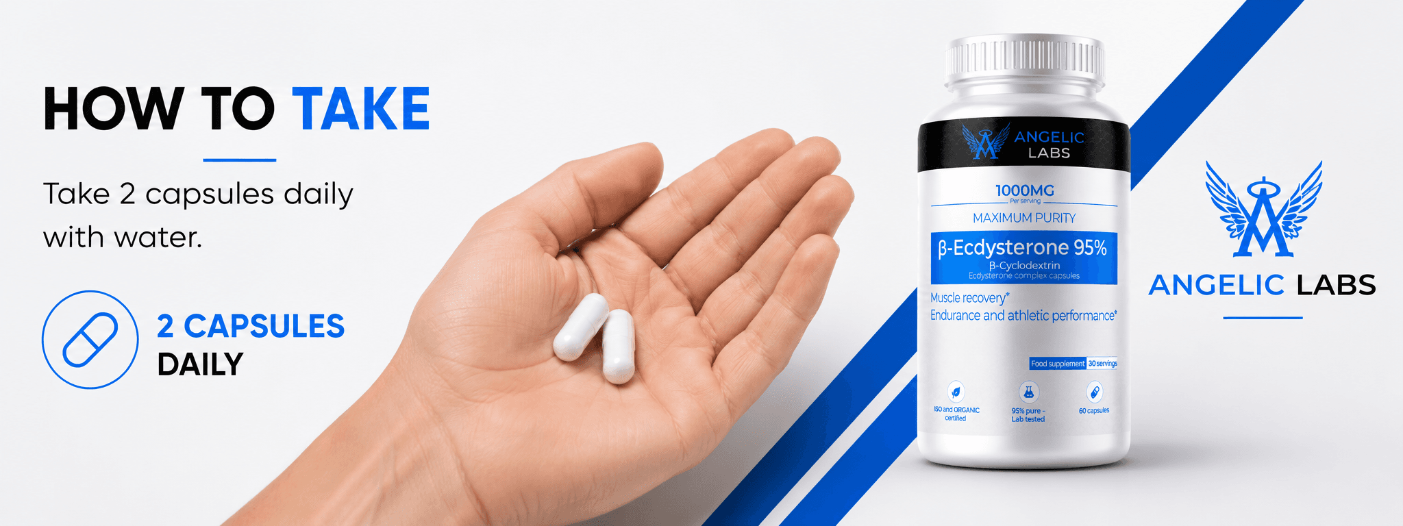 How to take Angelic Labs Beta-Ecdysterone capsules